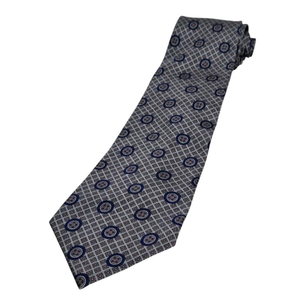Graham Ashley 100%Silk Medallion Pattern  Mens Neckties
